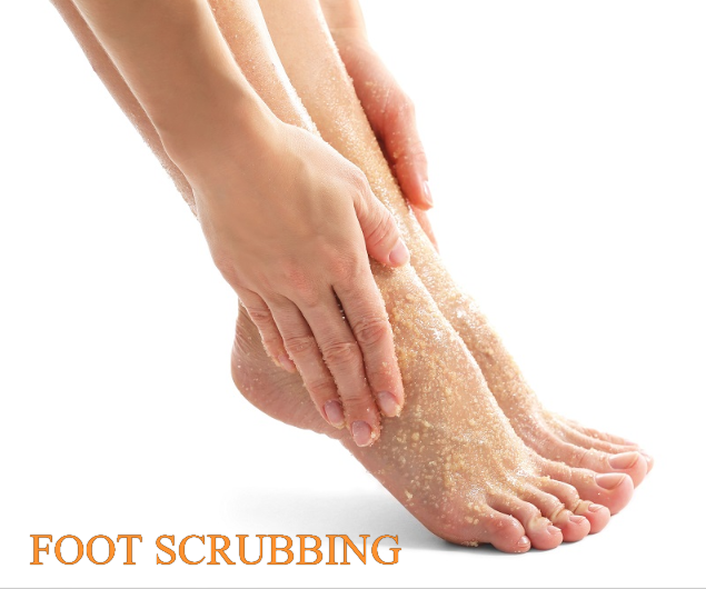 FOOT SCRUBBING