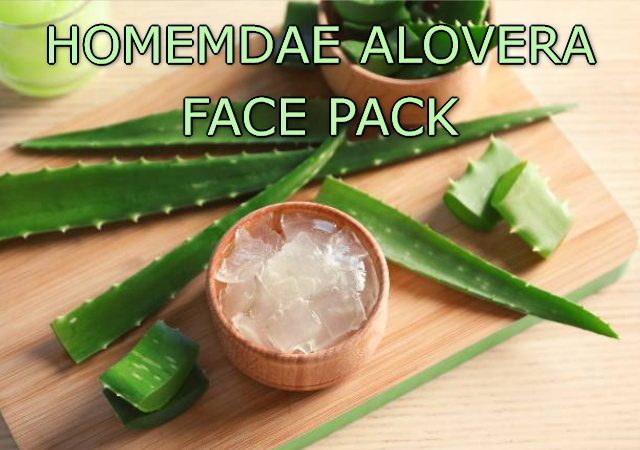 HOMEMDAE ALOVERA FACE PACK