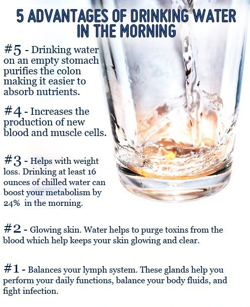 advantages of water