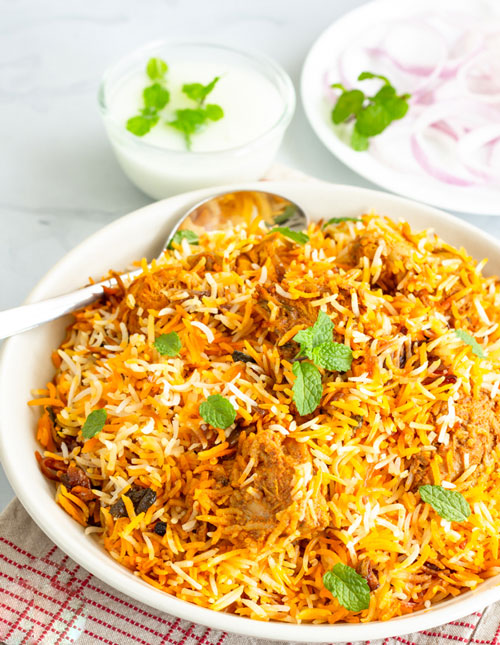 dum biryani